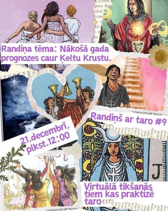 Randiņš ar taro#9: Nākošā gada prognoze caur Ķeltu Krustu (21.dec.)